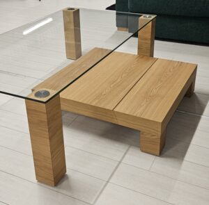 jazz sohvapöytä puukannella
