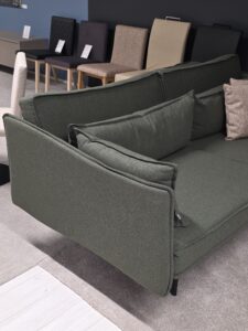 outlet harlem sohva wooly green
