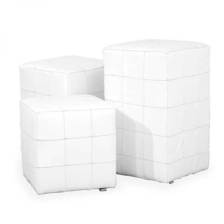 White Cube stools